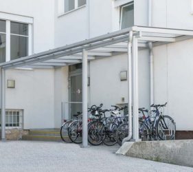Carport, Fahrradabstellplatz, Fahrradüberdachung, Eingangsüberdachung