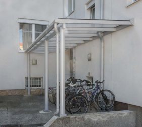 Carport, Fahrradabstellplatz, Fahrradüberdachung, Eingangsüberdachung