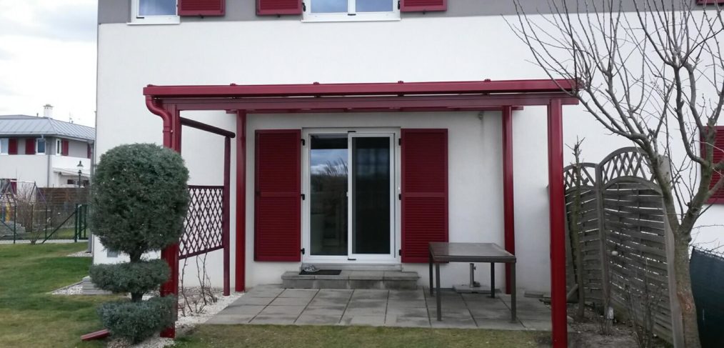 Terrassenüberdachung, Balkonüberdachung