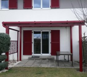 Terrassenüberdachung, Balkonüberdachung